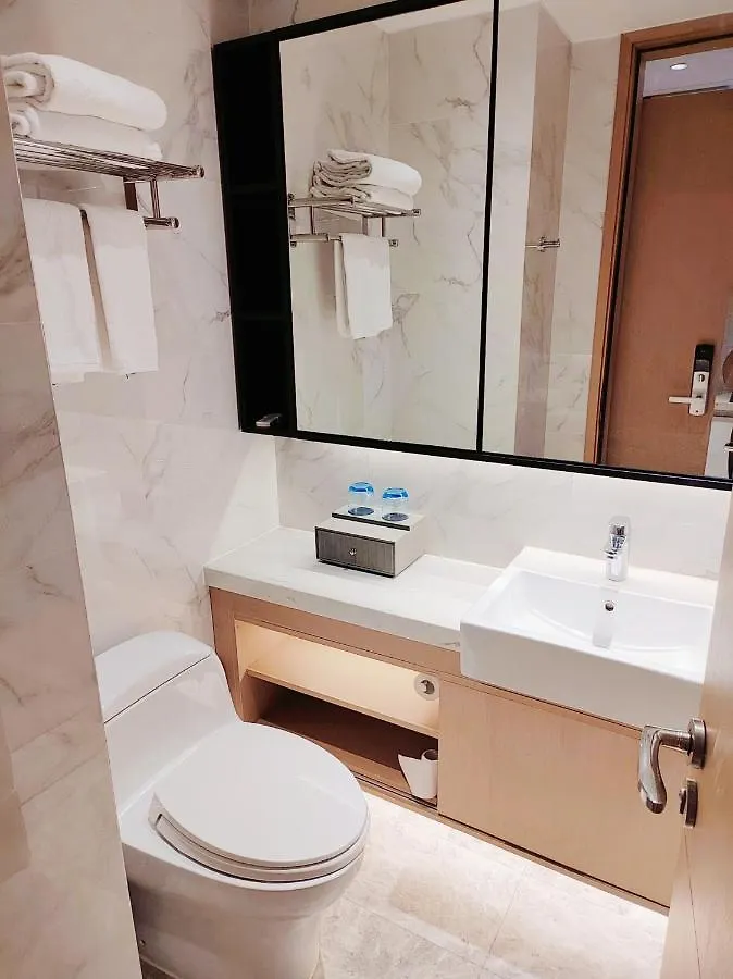 ** Ξενοδοχείο με διαμερίσματα Fuan Hotel - Shenzhen International Convention And Exhibition Center Branch Κίνα